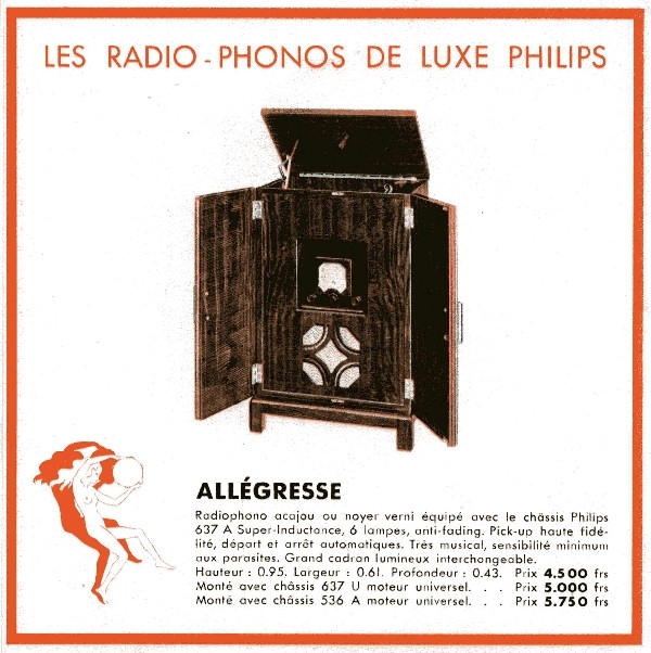 Philips 637 A Allégresse