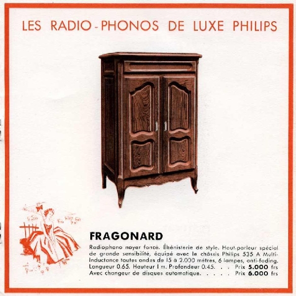 Philips 535 A Fragonard