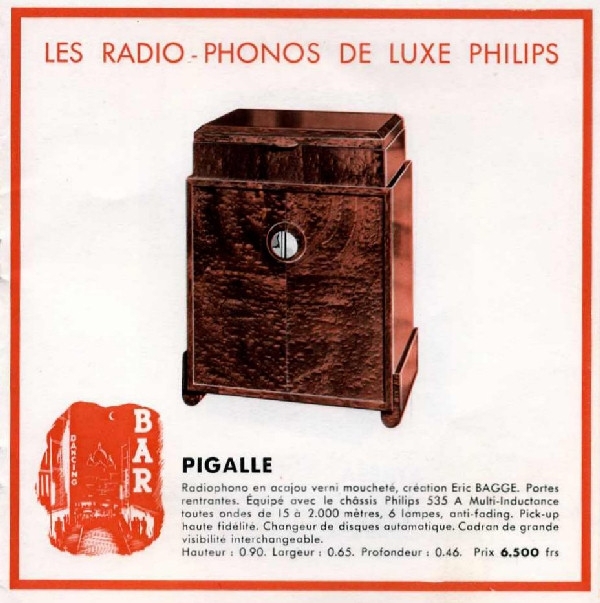 Philips 535 A Pigalle