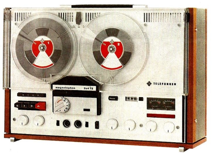 Telefunken Magnetophon 204 TS E2 (2 Pistes)