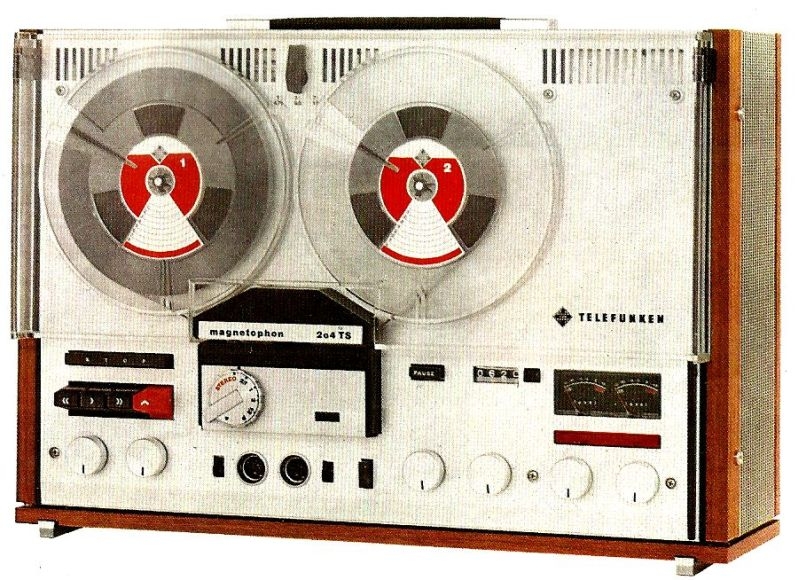 Telefunken Magnetophon 204 TS E4 (4 Pistes)