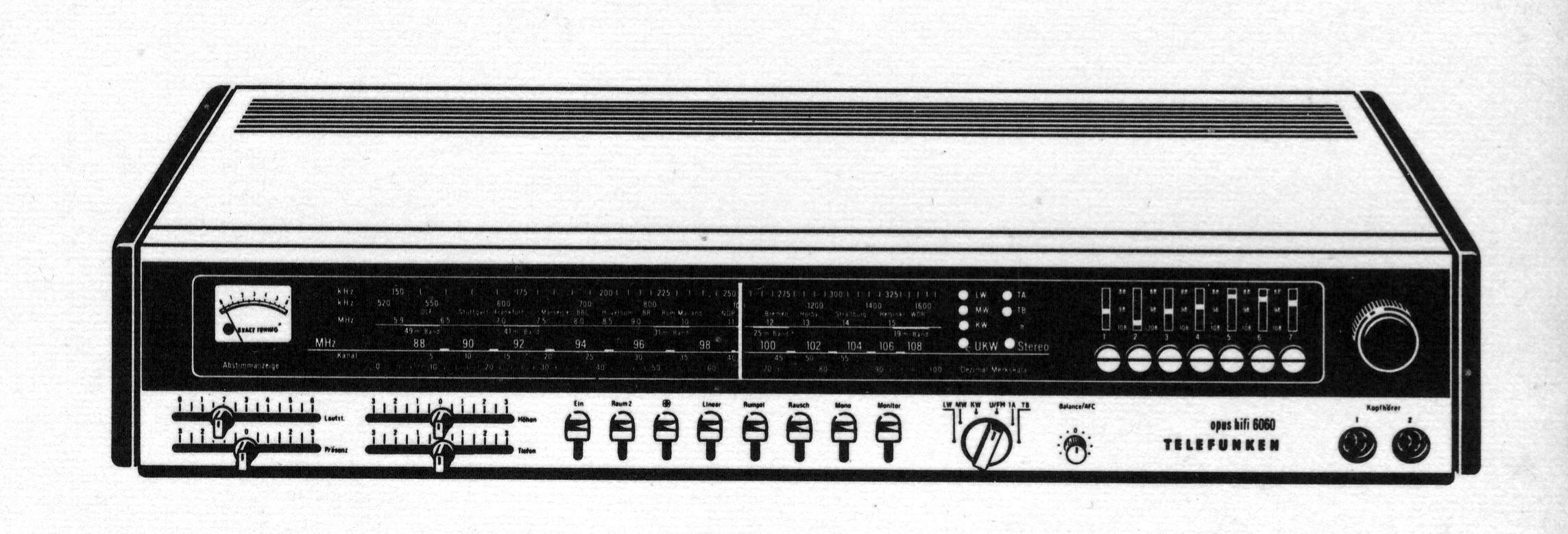 Telefunken Opus hifi 6060