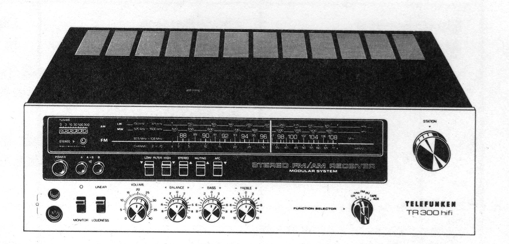 Telefunken TR 300 hifi