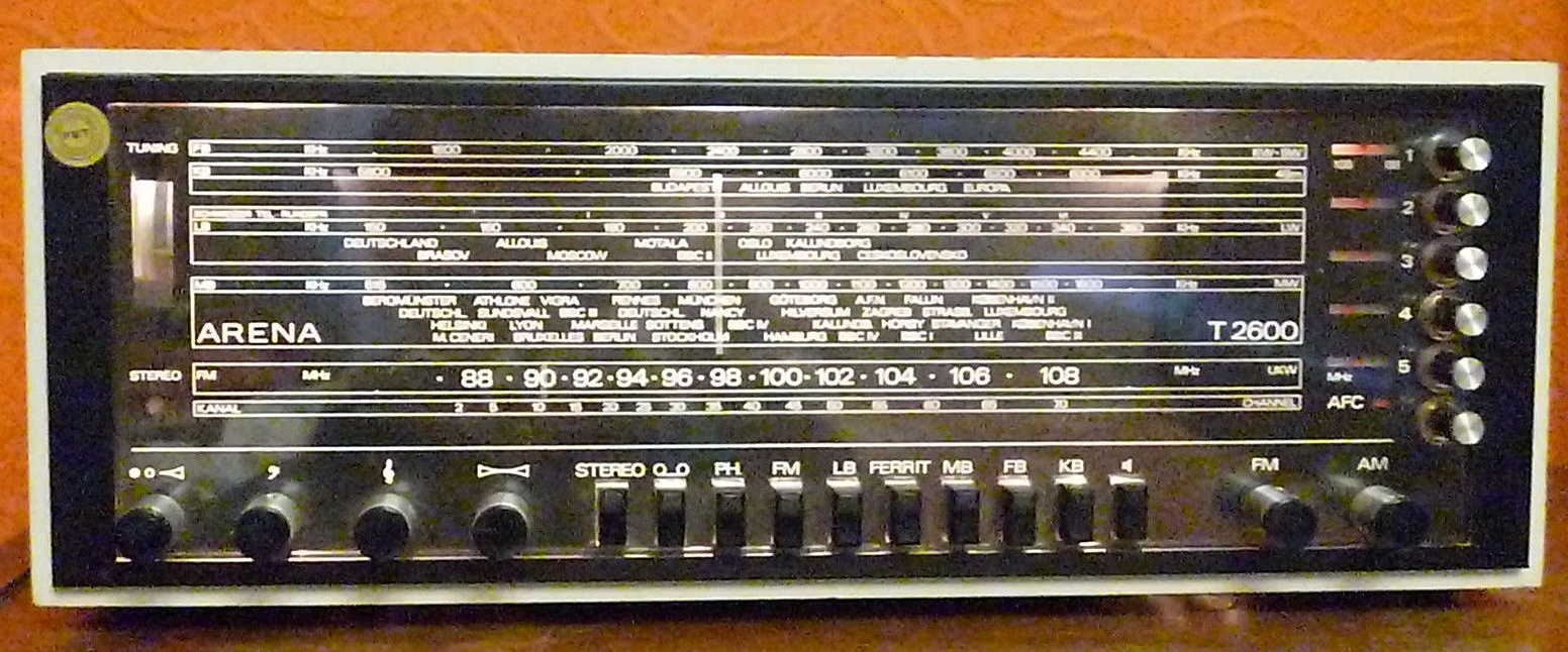 Arena   -   dès 1971 Rank Arena T 2600