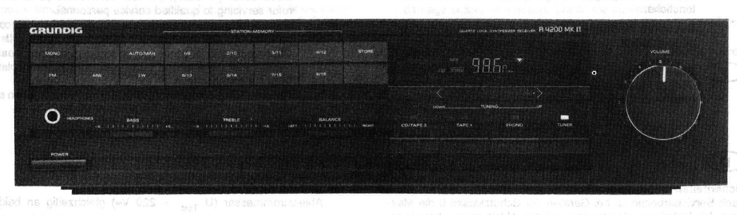 Grundig R 4200 MK II