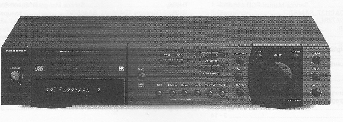 Grundig RCD 405