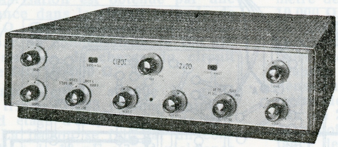 Cibot Radio Amplificateur stéréophonique 2x20 W