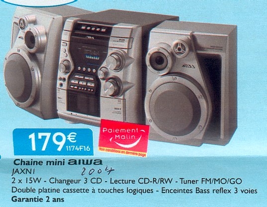 Aiwa JA-XNI