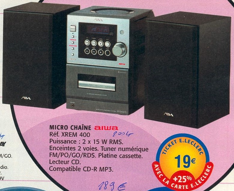 Aiwa XR-EM400