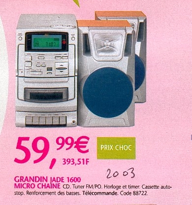 Grandin  -   Cristal-Grandin Jade 1600