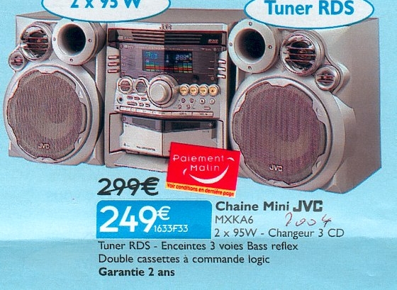 JVC MXKA 6