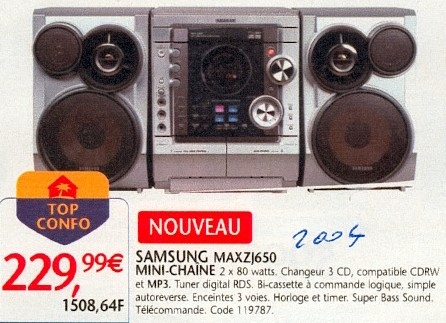 Samsung MAXZJ 650