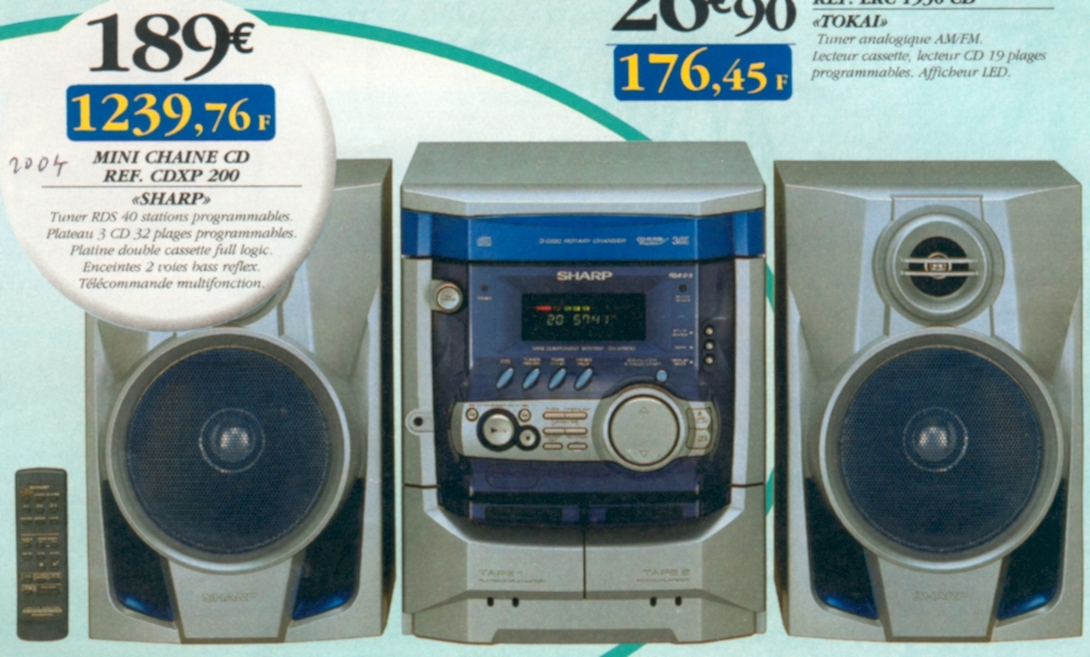 Sharp CDXP 200