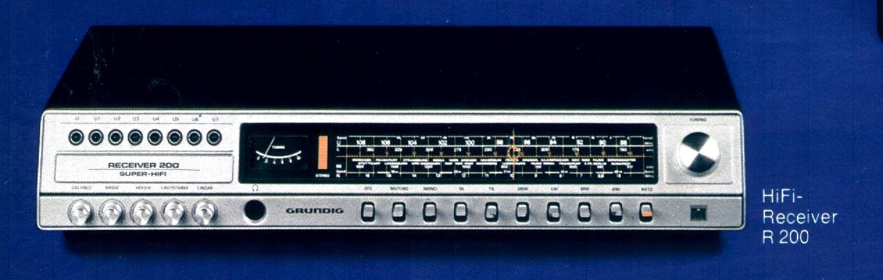 Grundig R 200 HiFi Receiver