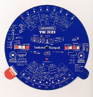 "Tonband Kompass" fourni avec l'appareil
