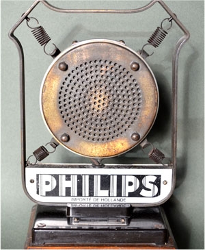 microphone à charbon 