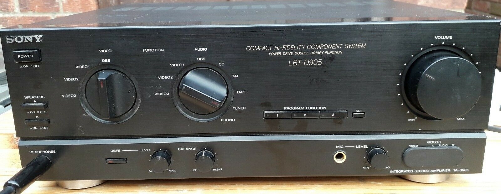Sony TA D 905