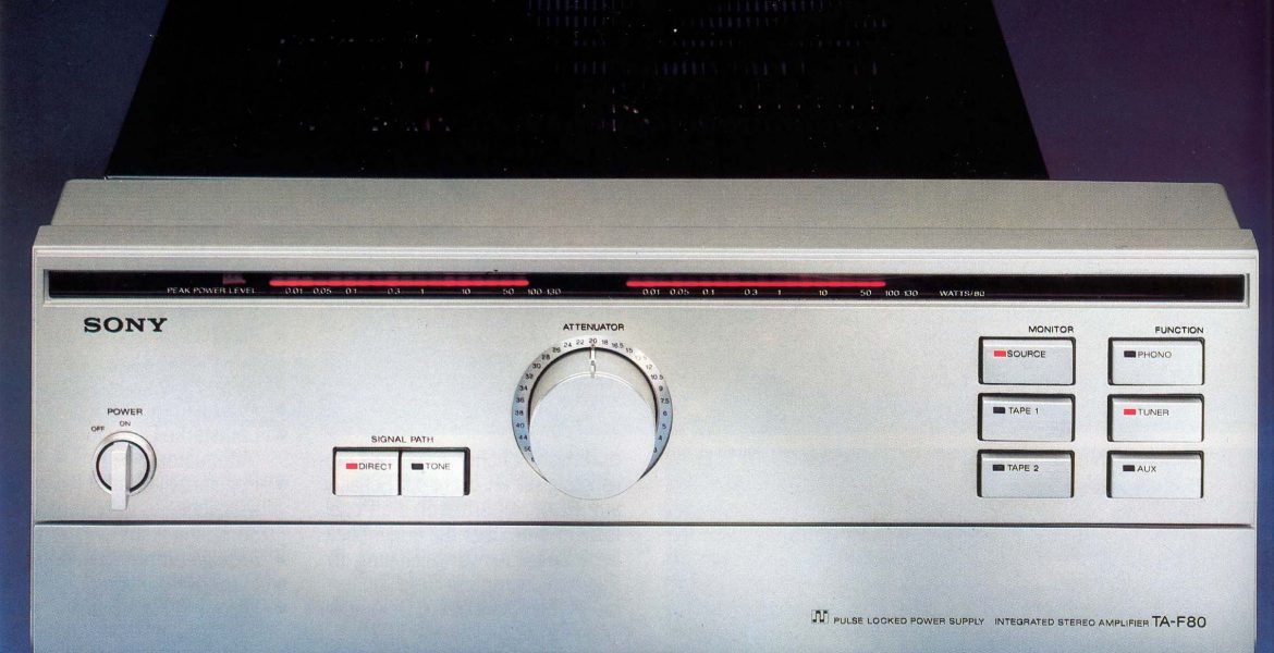 Sony ta f 80