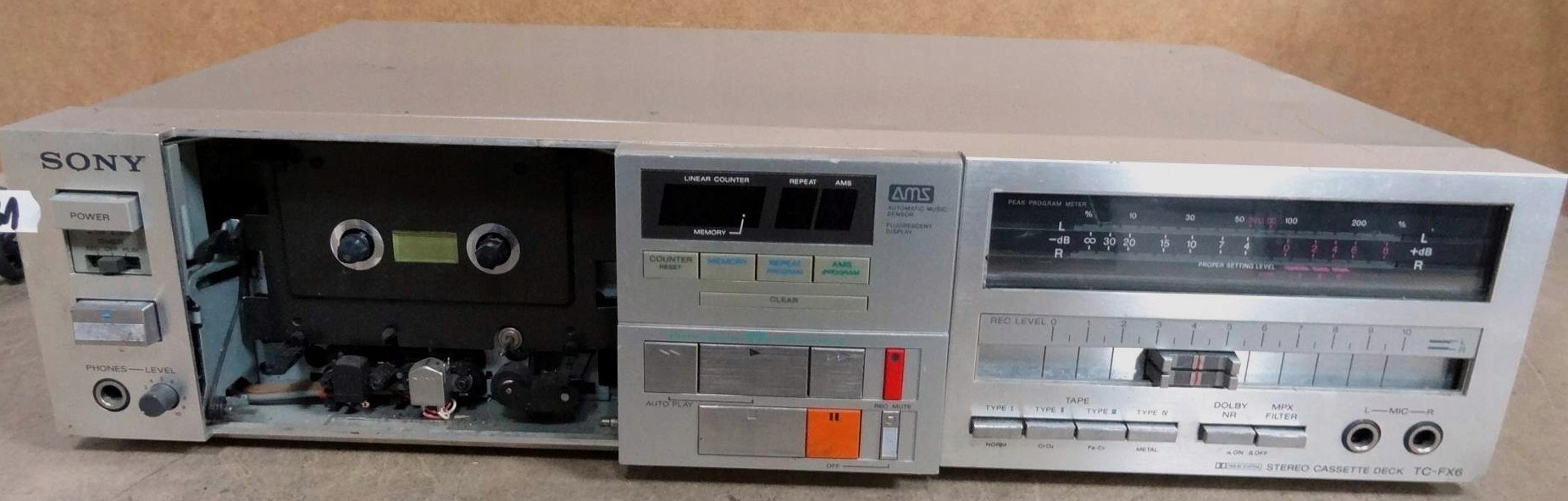 Sony TC FX 6