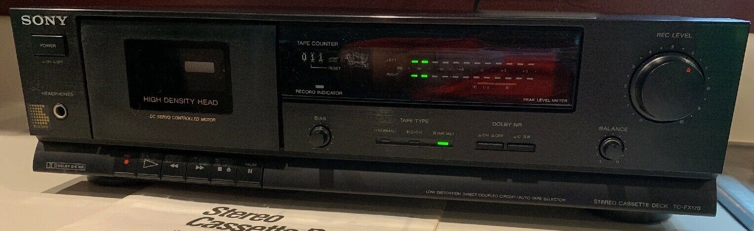 Sony TC FX 170