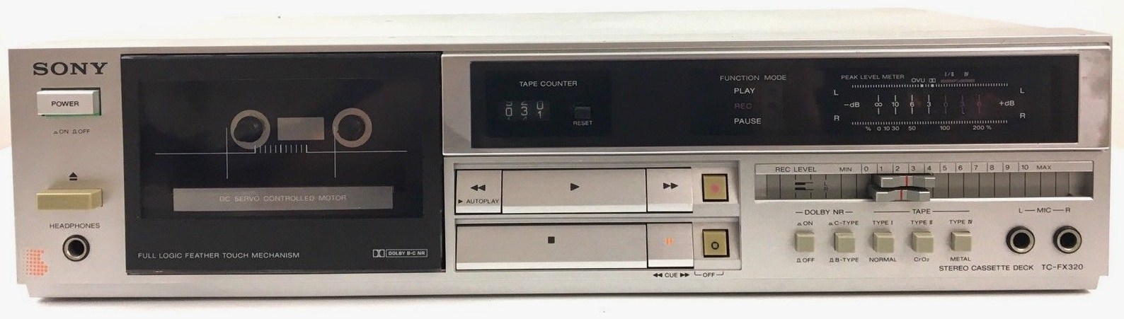 Sony TC FX 320