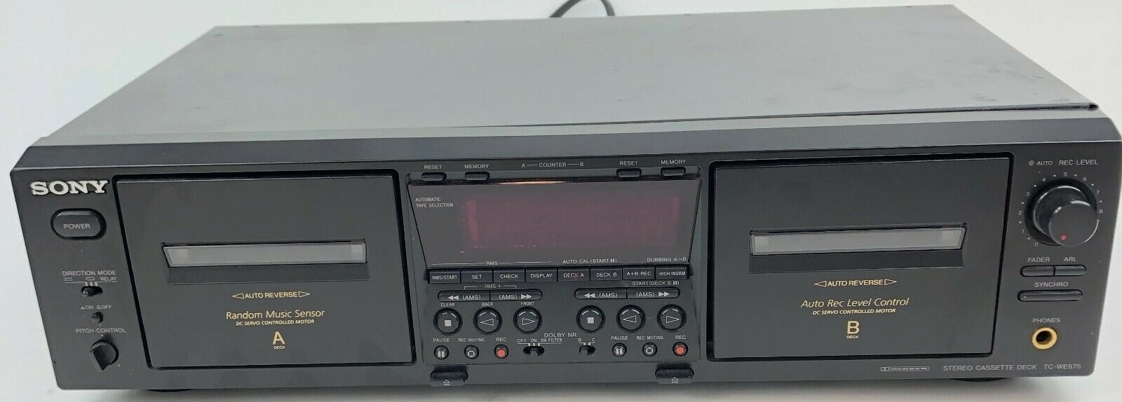 Sony TC WE 675