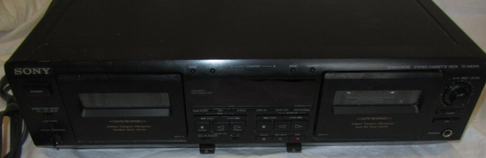 Sony TC WE 505