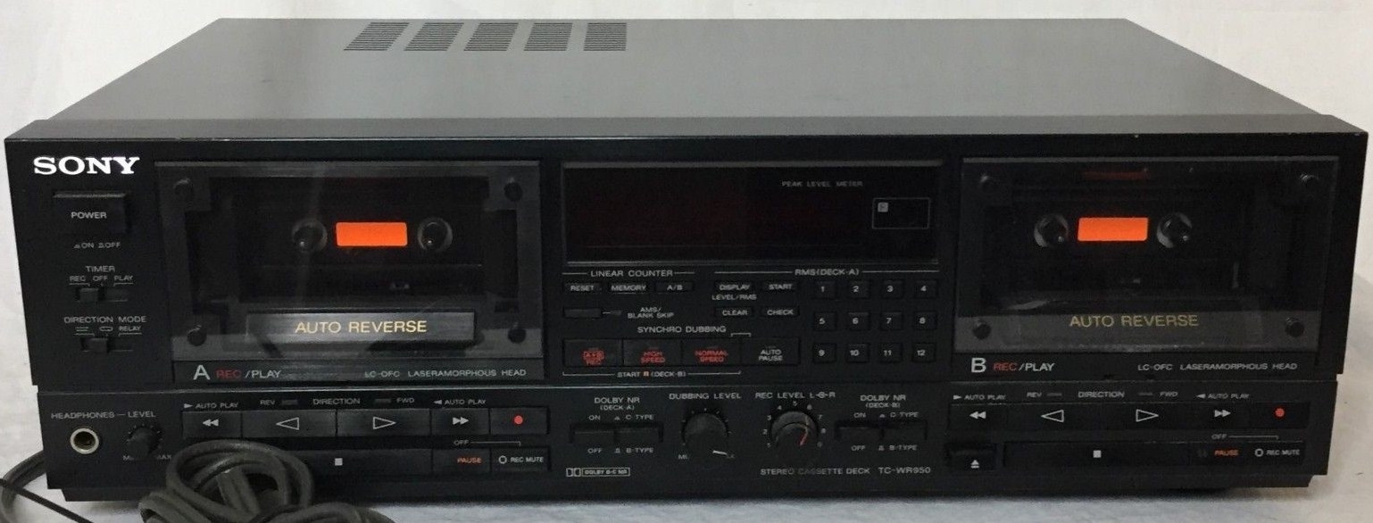 Sony TC WR 950