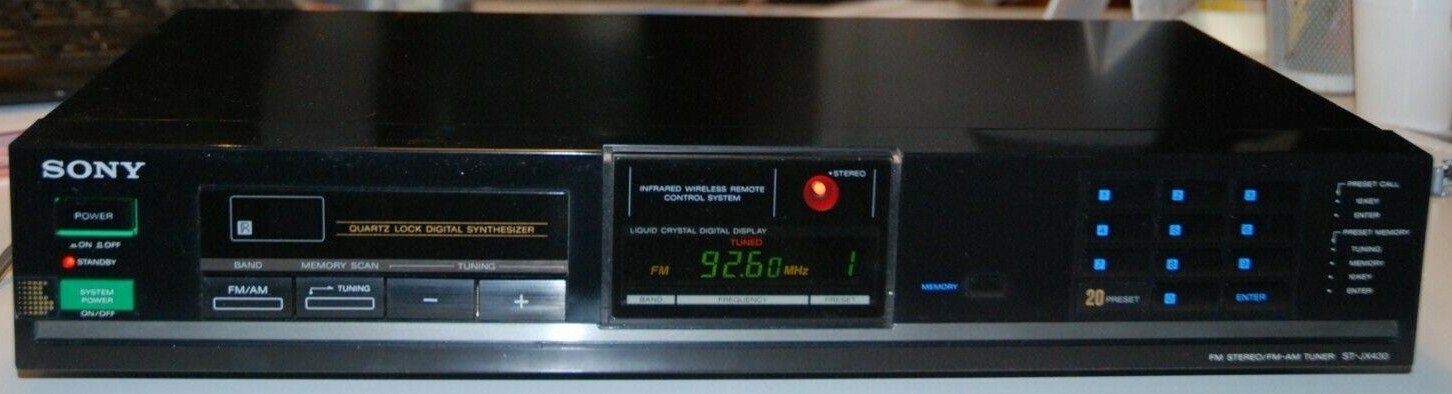 Sony ST JX 430