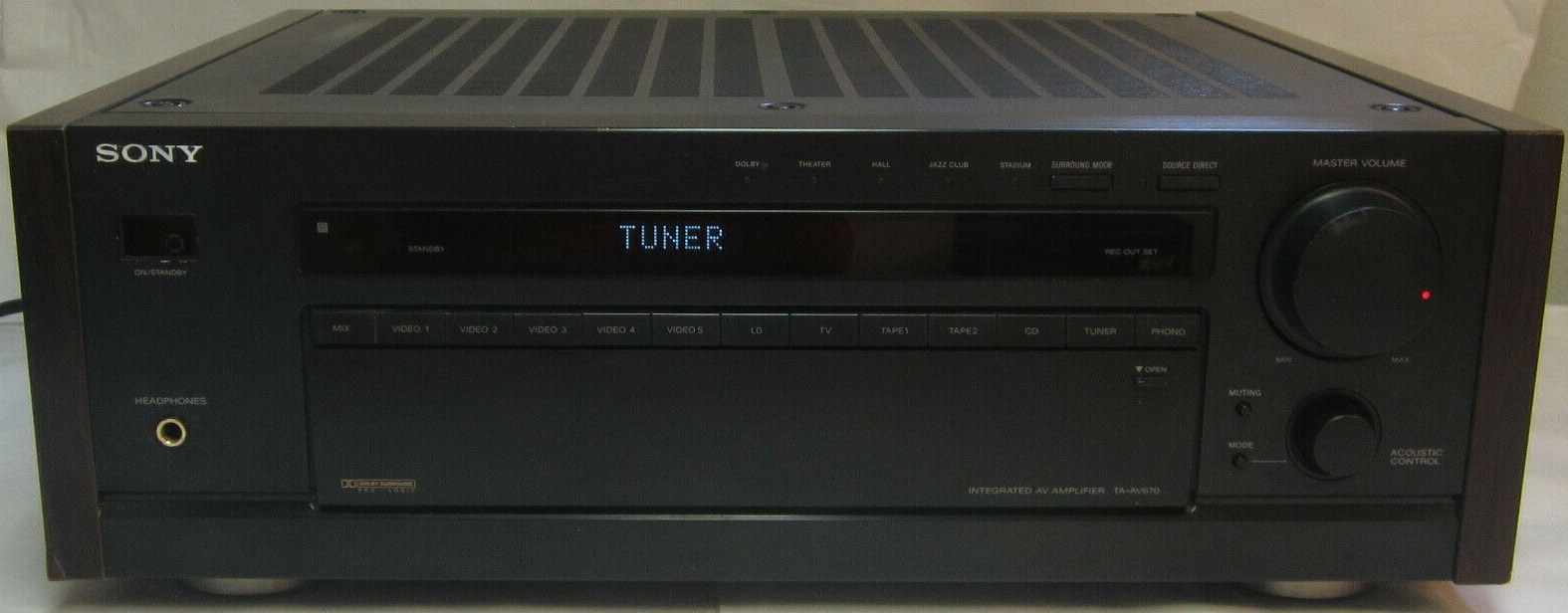 Sony TA AV 670