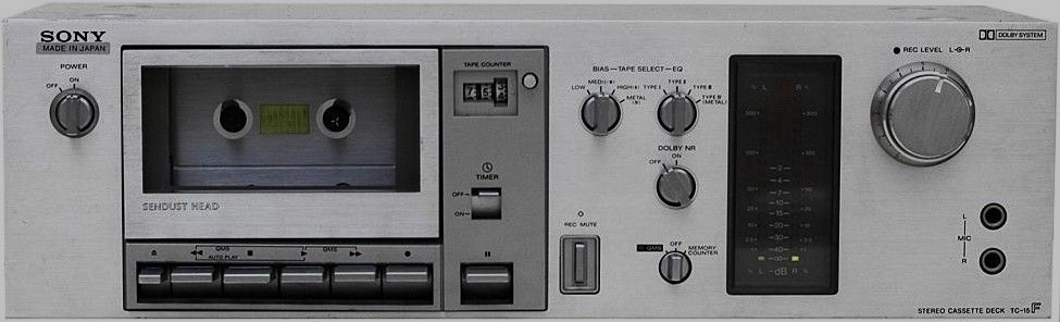 Sony TC 15 F