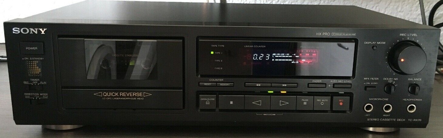 Sony TC RX 70
