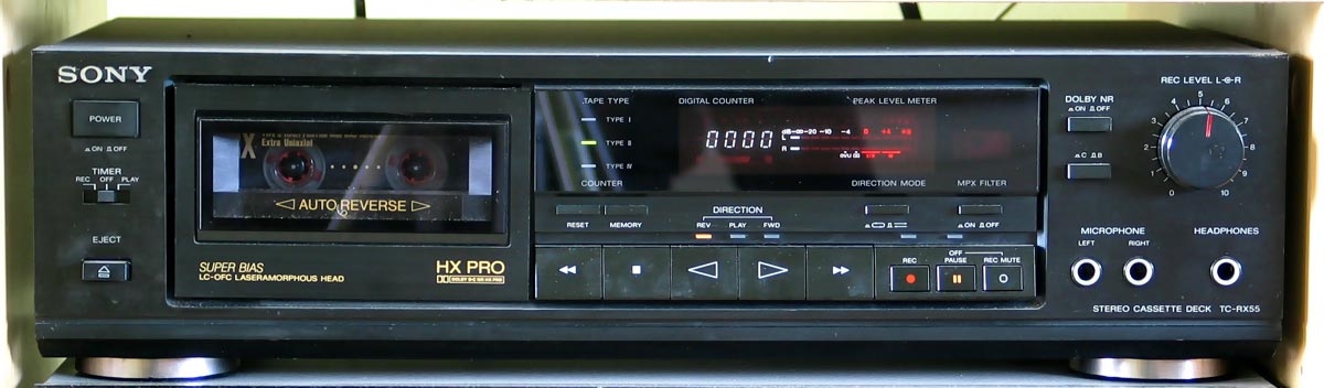 Sony TC RX 55