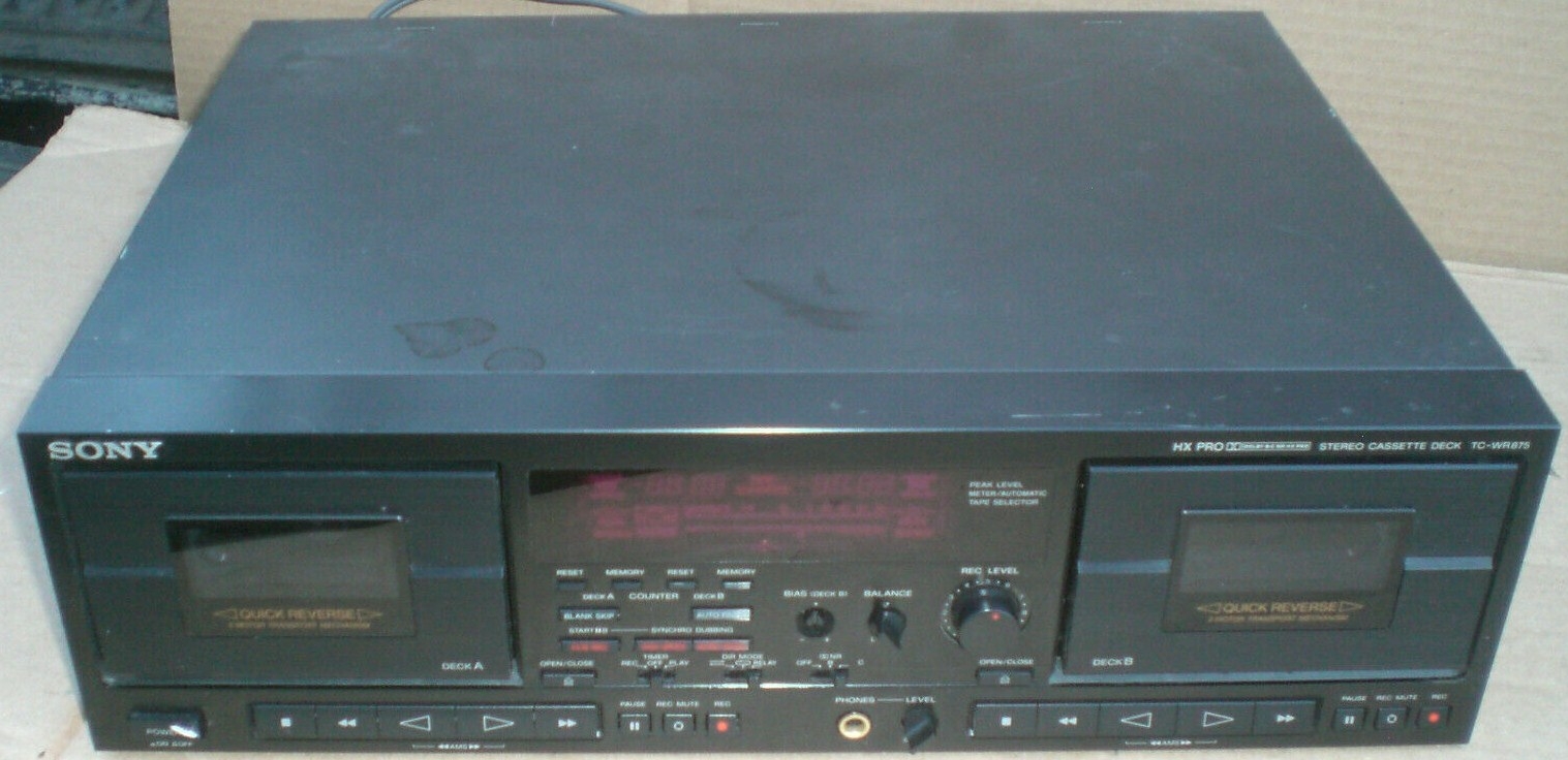 Sony TC WR 875
