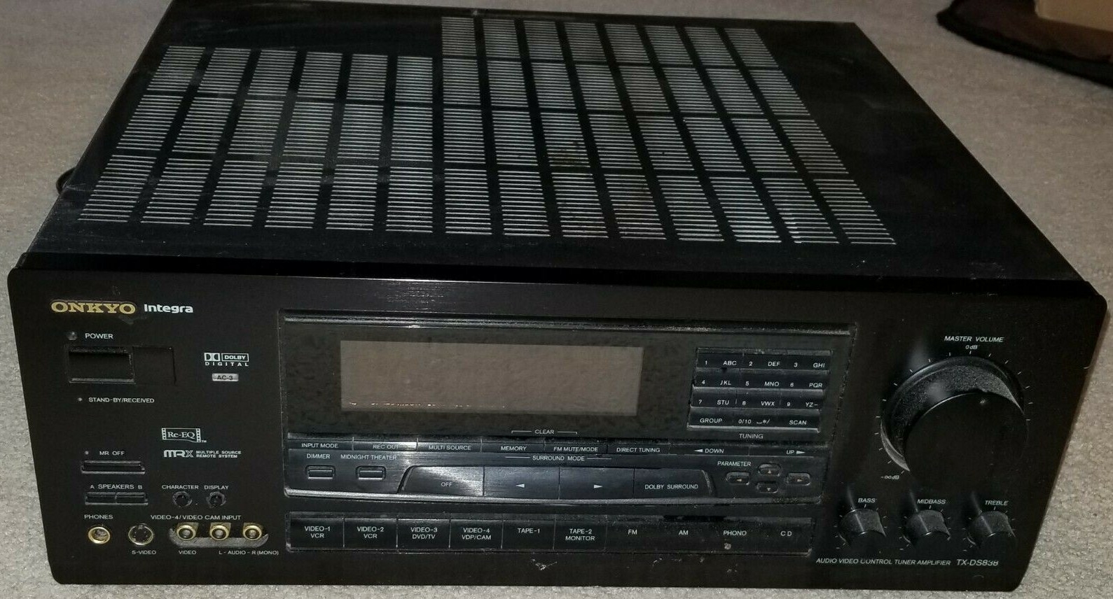 Onkyo TX DS 838