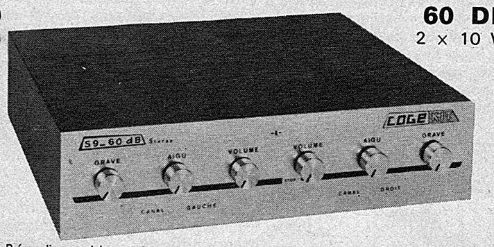 Cogerel - Cogekit S9 - 60 dB Stereo