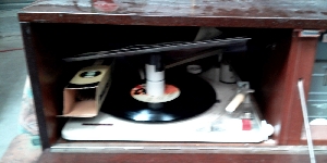 détail de la platine TD