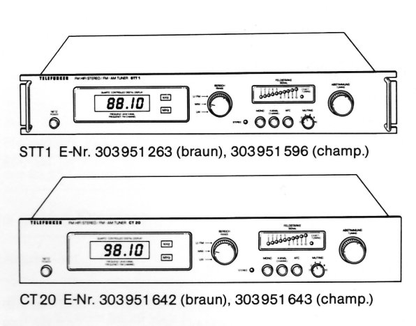 Telefunken STT 1 hifi / CT 20 hifi