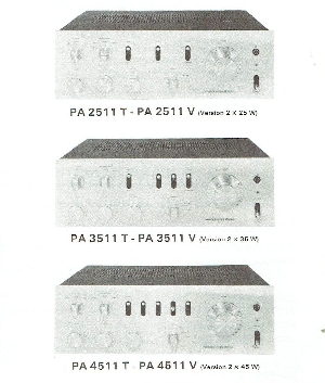 PA 2511T PA 3511T PA 4511T