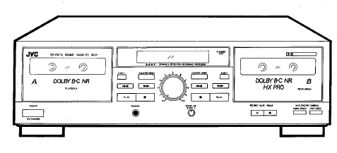JVC TD W216 BK