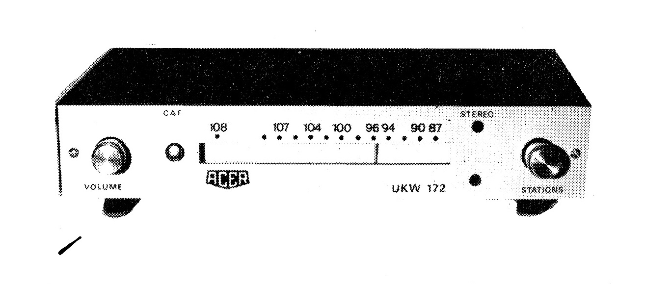 A.C.E.R. UKW 172 Tuner FM