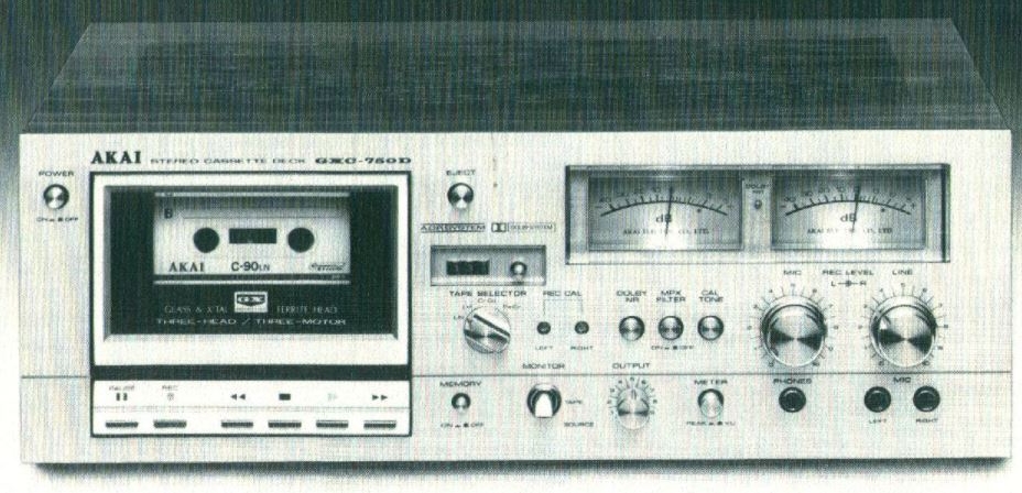 Akai GXC-750 D