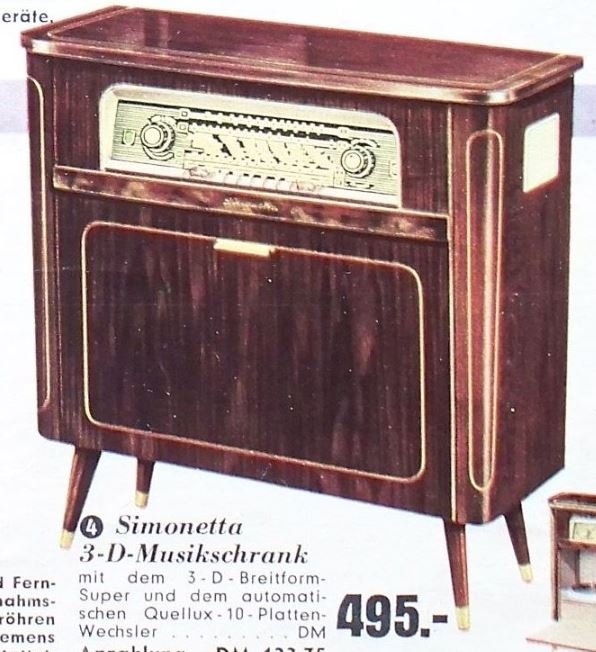 Quelle - Universum Simonetta 3-D-Musikschrank