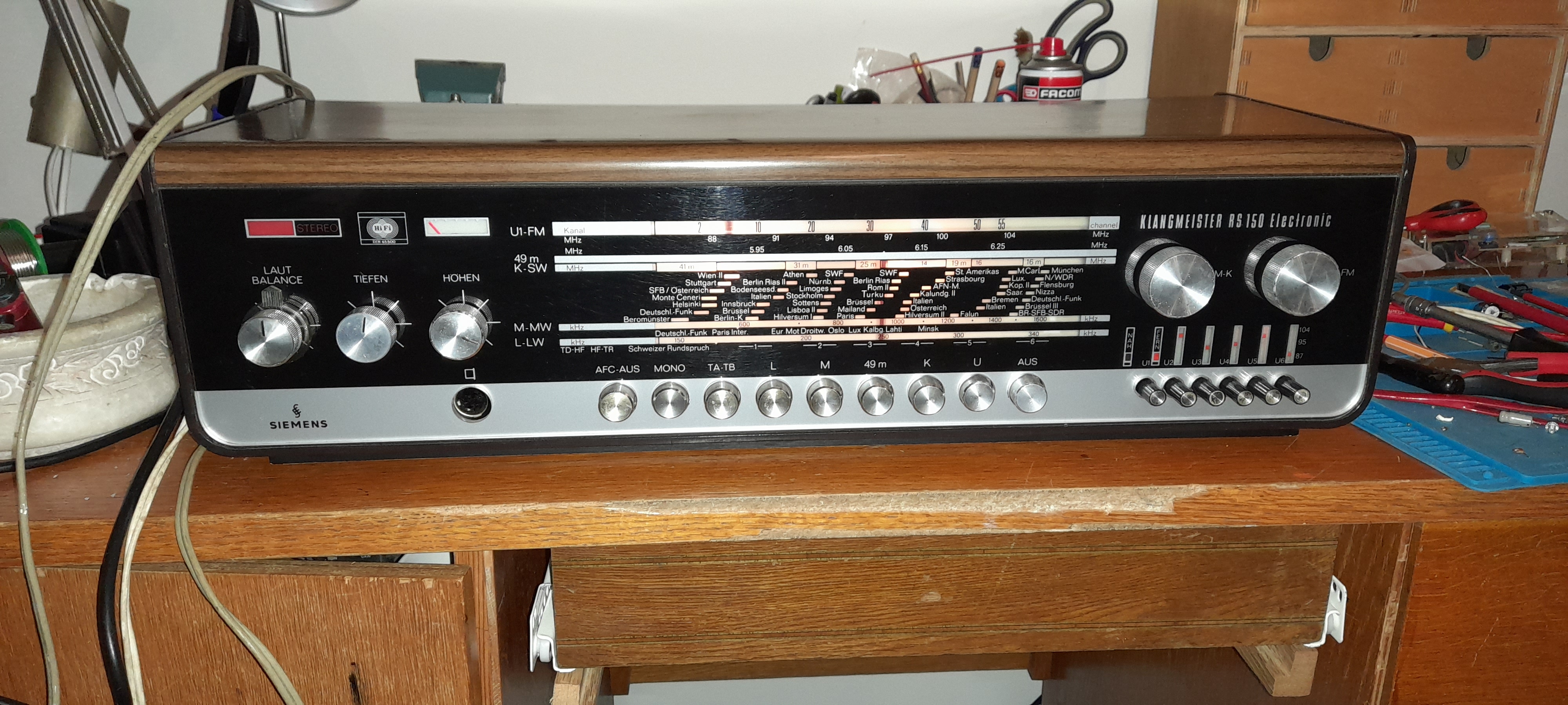 Siemens RS 150 Klangmeister Electronic