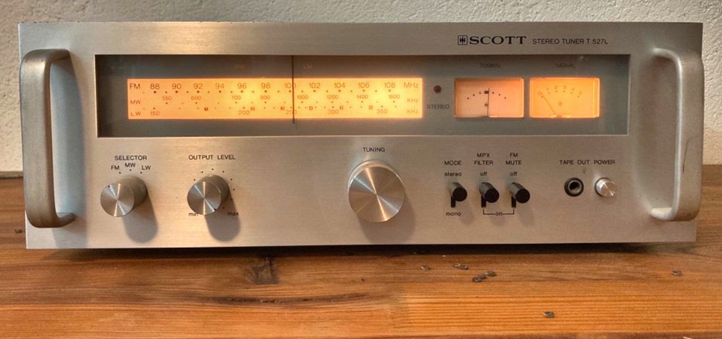 H.H. Scott T 527 L