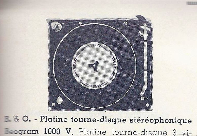 Bang & Olufsen  -  B&O Beogram 1000 VF