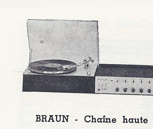 Braun PS 1000 Tourne-disque