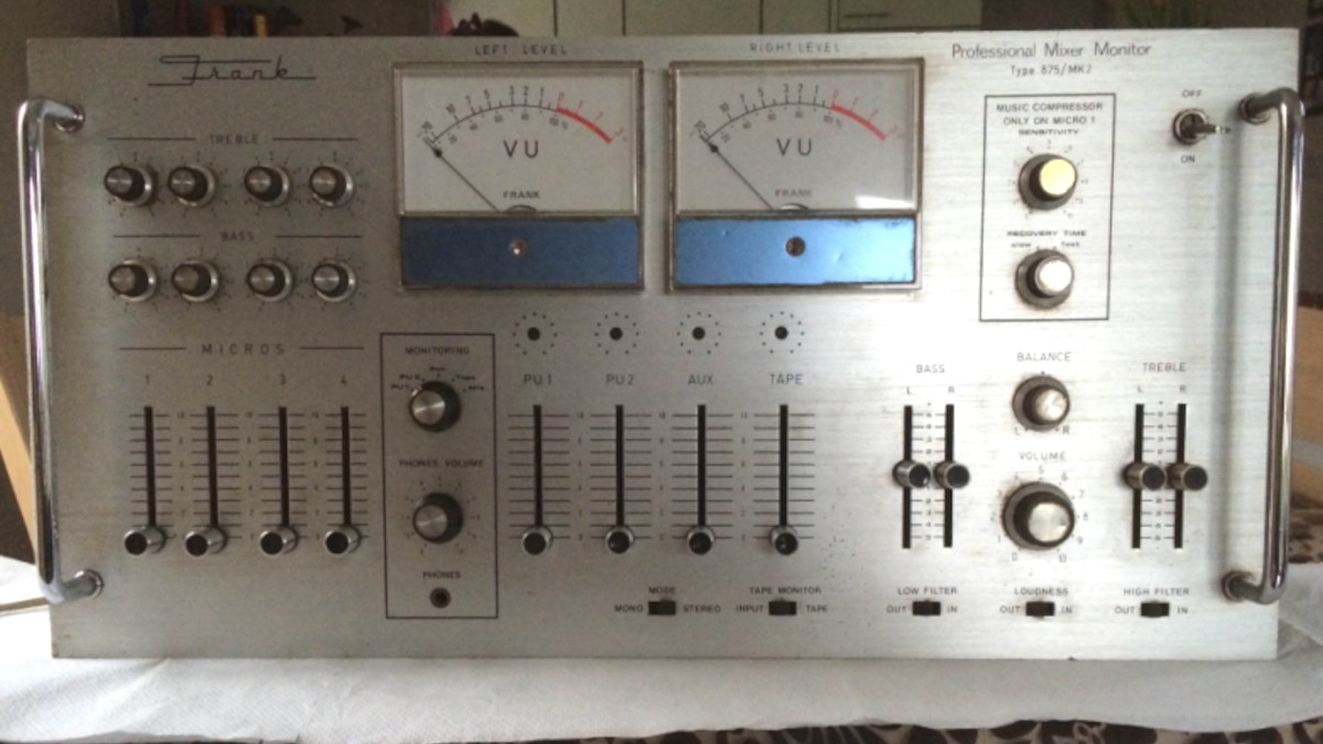 Frank 875 Mk 2 Professional Mixer Monitor (+ Mk 3)