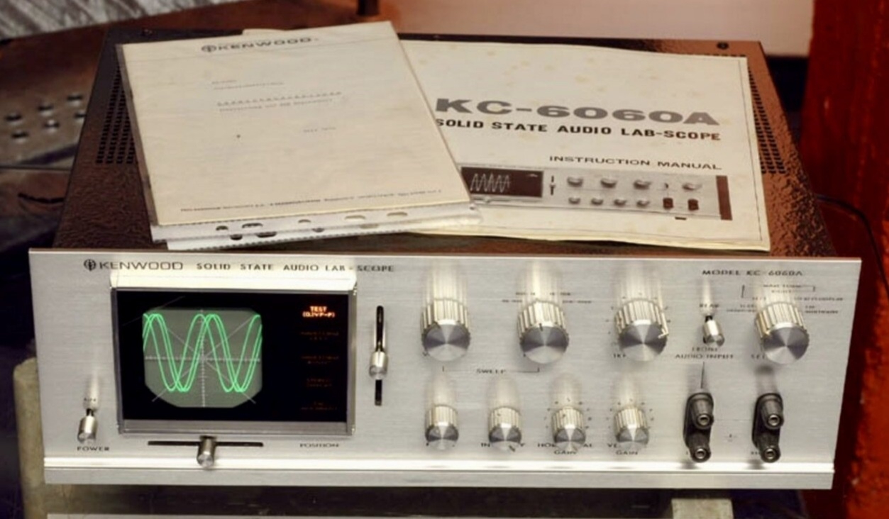 Kenwood KC-6060A Solid State Audio-Lab Scope