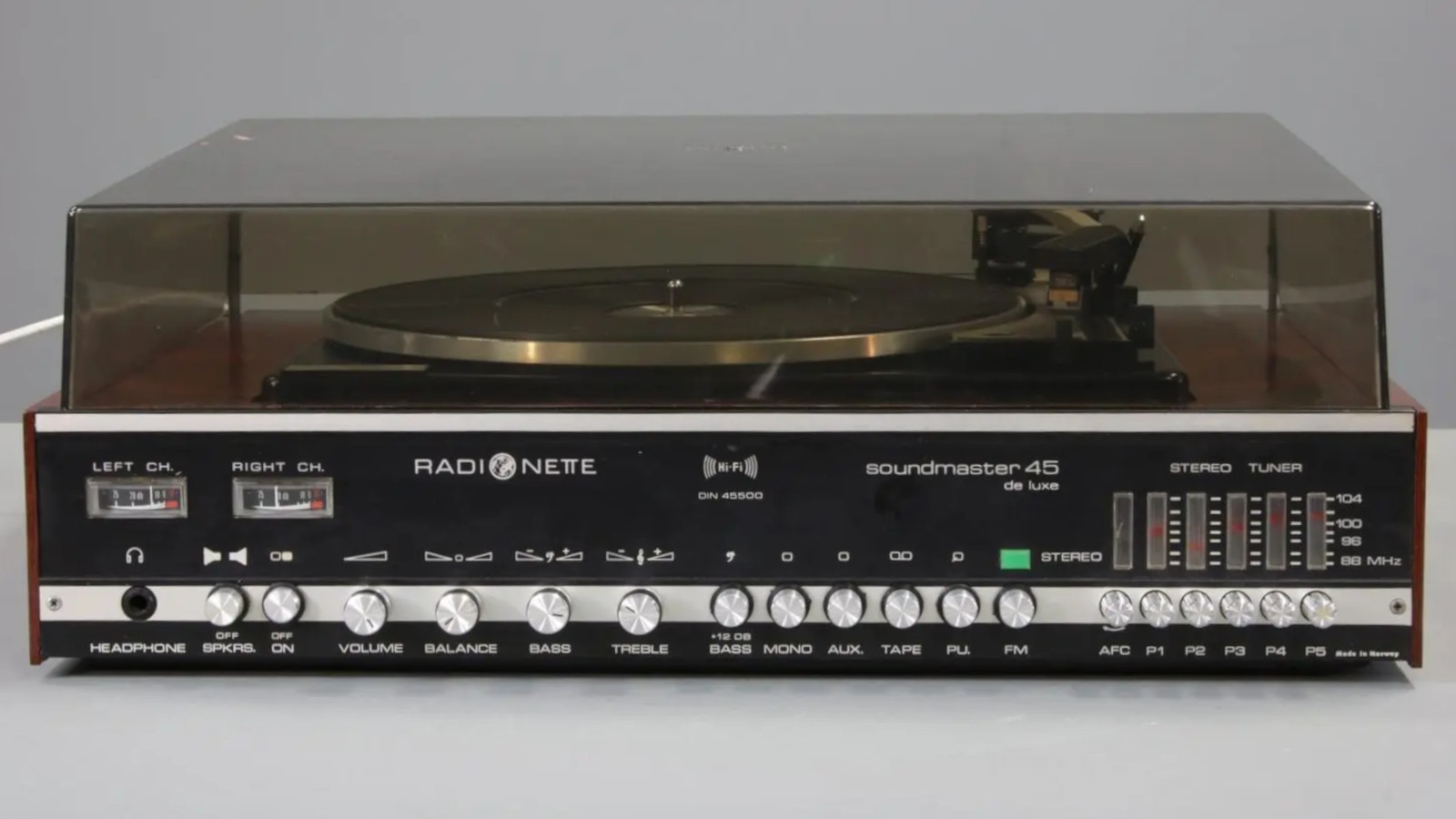 Radionette Soundmaster 45 GR De Luxe